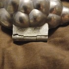 (2) Vintage Grape Mold Bunch Pewter Ice Cream Chocolate Wilton Chicago 1972 — photo 5