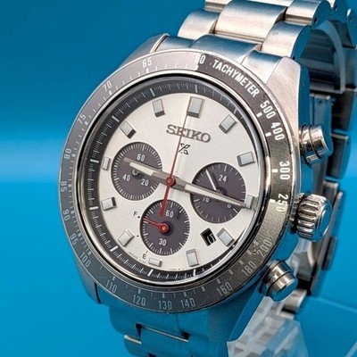 SEIKO PROSPEX SBDL095 SPEEDTIMER Solar Chronograph Herrenuhr