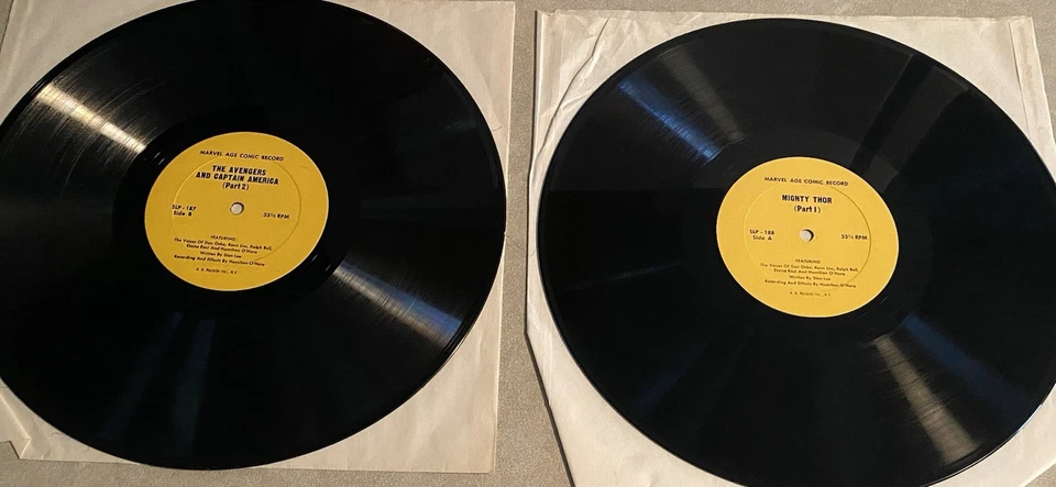 1966 Rare Marvel Age Journey Into Mystery Thor Vinyl Golden Record VG/VG - Image 4 of 4