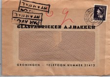 BH GOLDPATH: Netherlands cover 1941 airmail BH010_P18