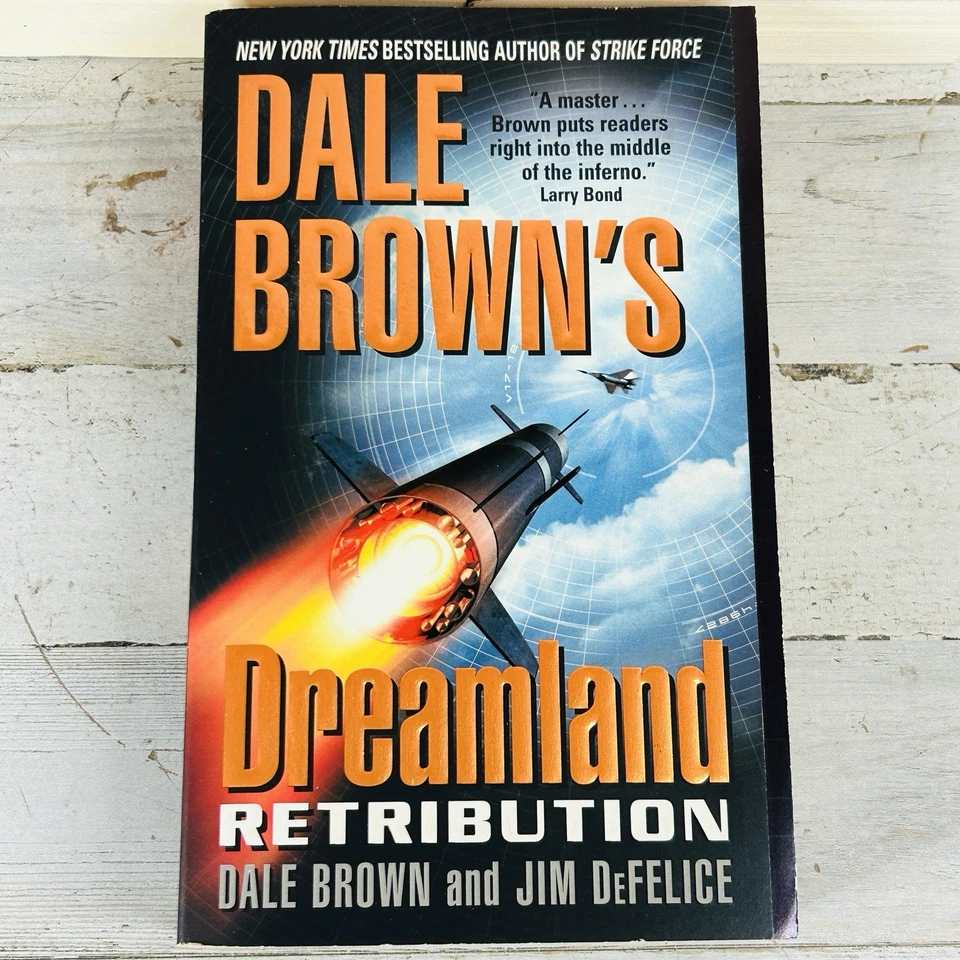 Lot Of 3 Dale Brown Paperback Books McLanahan & Dreamland Military Thriller Foto 4 de 4