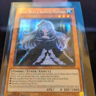 Ghost Belle & Haunted Mansion MP22-EN258 2022 Tin of the Pharaoh's Gods Yugioh