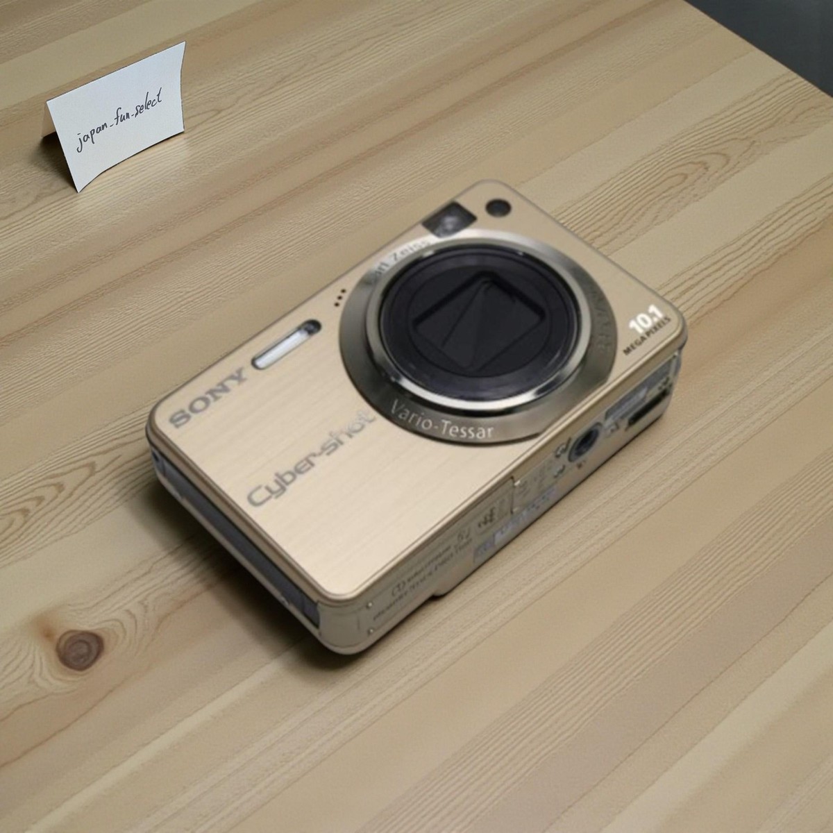 Sony Cyber-shot DSC-W170 10.1MP Digital Camera - Gold (with MS Pro