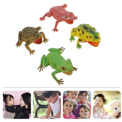 2 Pieces Mini Frosch Figuren Frösche Deko Froschfigur Dekoration