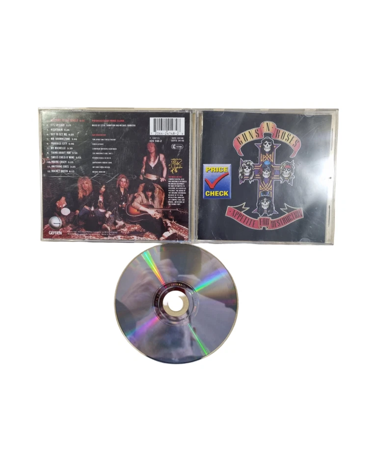CD - Guns n Roses - Appetite for Destruction