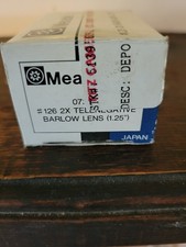 Meade 2X Telenegative Multi-Coated Barlow Lens 1.25in Old School Japan