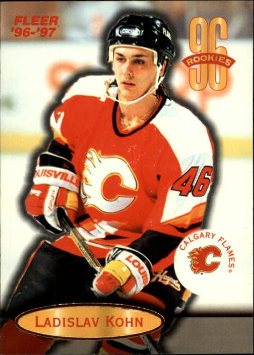 1996-97 Fleer #128 Ladislav Kohn RC - HKY
