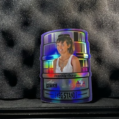 2024 Leaf Metal Blue Mountain State Purple Prismatic 3/20 Frankie Shaw