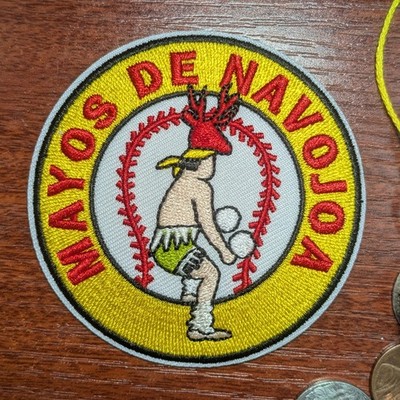 Mayos de Navajoa Patch LMP Mexican Baseball League Embroidered Iron On 3''
