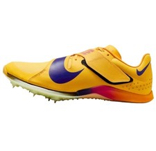 Nike Long Jump Elite Men's Size 10 Citron Pulse Indigo Burst Yellow FZ9326-800