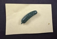 Vintage Heinz Dill Green Pickle Lapel Hat Pinback