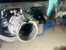 Yamaha Jet Blaster Caño de Visibilidad Eliminación Bloque de Placa Carbono PETG