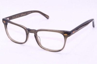 NEW RAEN DOHEMY 50 KHAKI CRYSTAL OLIVE AUTHENTIC DESIGNER EYEGLASSES 50-19