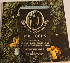 Phil Ochs - Rehearsals For Retirement (VG+/VG+)