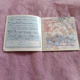 PC-FX Software Chip-Chan Key Used Damaged, No PC-FX Console