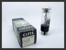 1 x NOS CIFTE EM34 6CD7 Test Ottimo Indicatore Radio Magic Eye Tubo Aspirazione