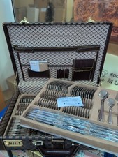 Valigetta Posate Acciaio Inox X12muller Tedesche 72 Pezzi Nuovo