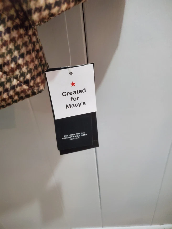 Chaqueta acolchada a cuadros pata de gallo Raulph Lauren para mujer nueva con etiquetas 2XL Foto 3 de 4