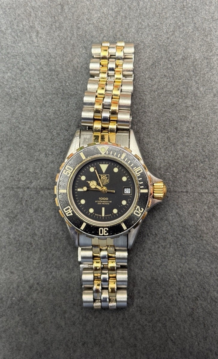 TAG Heuer 1000 Women's Black Watch - 980.018 for sale online | eBay