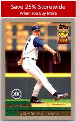 John Halama 2000 Topps #343 Seattle Mariners