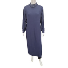 Women with Control Women's Tummy Control Midi Dress X-Large Size Navy Blue