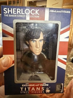Sherlock Titans 4.5'' Exclusive Benedict Cumberbatch Vinyl Figure NEW