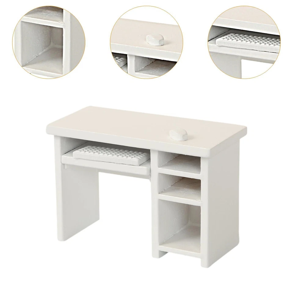 1:12 Ornamenti Decorativi per Scrivania in Miniatura Fatti a Mano. - Immagine 3 di 4