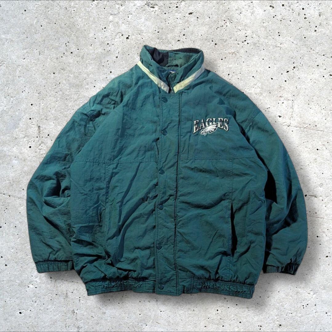 NFL Eagles ナイロン ダウン ジャケット NFL Philadelphia Eagles Speedway Jacket