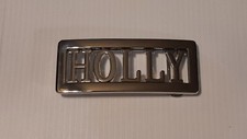 HOLLY Custom Personalized Name Belt Buckle -Put your name or word on Buckle