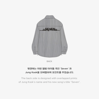 BTS Jungkook SEVEN Official MD K-POP Goods Key Ring / Acrylic