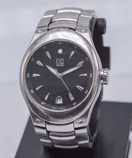 ESQ By Movado E5263 Men's Swiss Quartz 36mm Steel Bracelet Watch