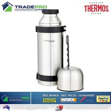 THERMOS� Flask Stainless Steel 1Ltr Vacuum Insulated Bottle Beverage 1L 6437008