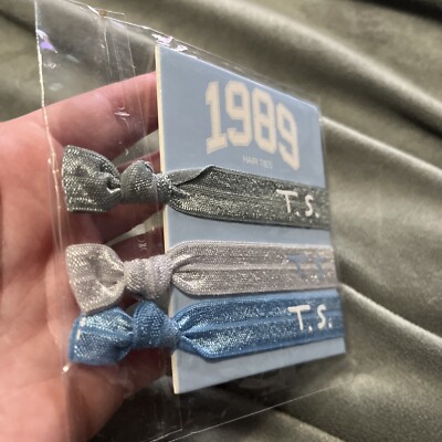 Taylor Swift 1989 Hair Ties Hair Tie Set Original Era Official Merch RARE Taylor Swift 1989 Taylor main image 3