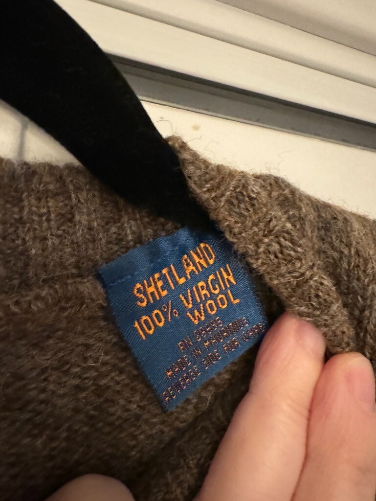 Pendleton Large L Virgin Wool Sweater Pullover Be… - image 3