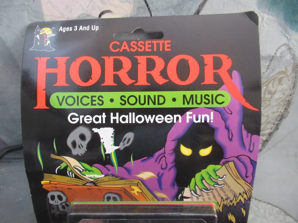 RARE Vintage HALLOWEEN Chamber of Horrors Cassette Tape Voices Sound Music - Image 2 of 4