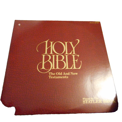 The Statler Brothers Holy Bible Old & New Testament Vinyl Record
