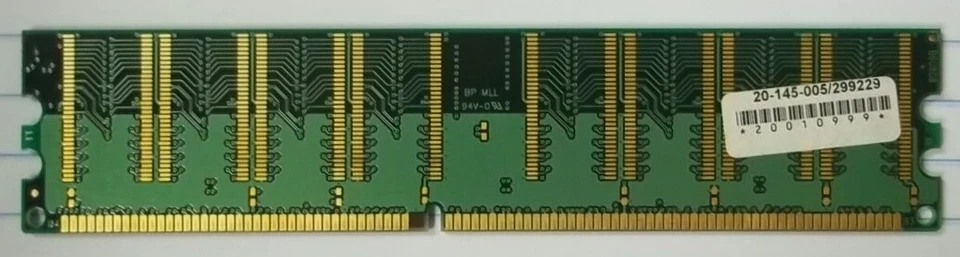 Crucial 512MB PC2100 DDR-266MHz CL2.5 184-Pin DIMM * MT8VDDT6464AG-265CB - Image 4 of 4