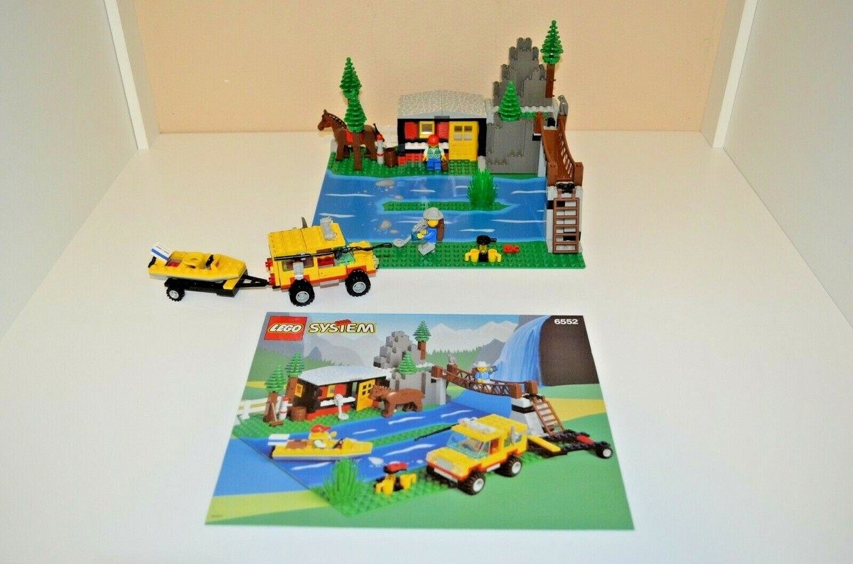 Lego Town Set Number 6552, Rocky River Retreat, Produced in 1993