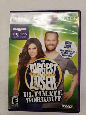 Microsoft Xbox 360 -  Biggest Loser Ultimate Workout - Kinect FAST SHIPPING