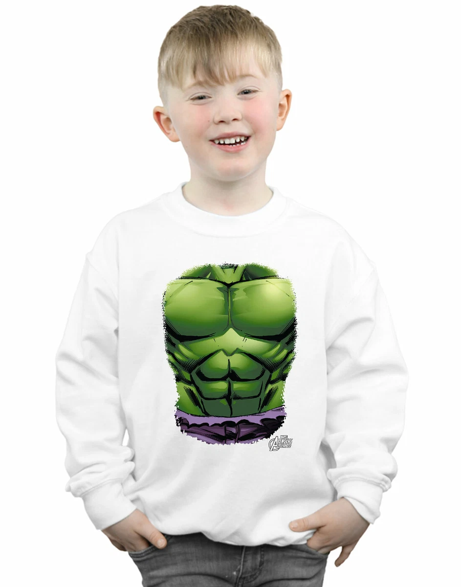 Marvel Boys Hulk Chest Burst Sweatshirt eBay