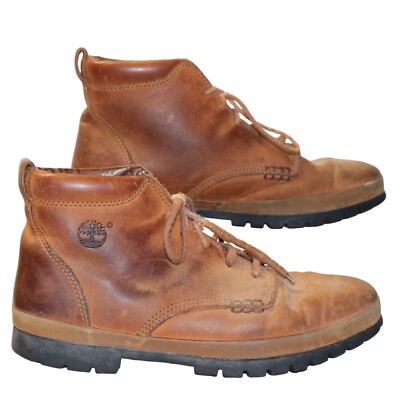 Timberland Waterproof Leather Boots Womens Used Sz 8722