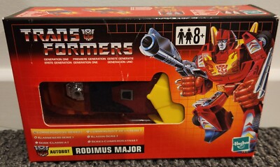 Transformers G1 Re-Issue Rodimus Major 2002 MIB