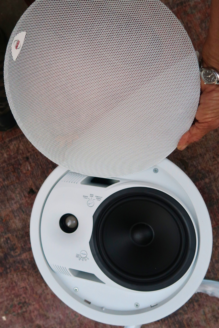 1 Pair of EAW Commercial CIS400 Ceiling Speakers - Two-Way Bass