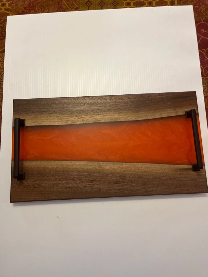 Tableros de charcutería de río de resina epoxi Foto 4 de 4