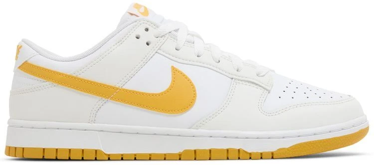 新品、未使用。Nike ダンク イエロー/ホワイト Nike Dunk Low White University Gold for Sale | Authenticity