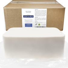 Velona 25 LB - GOATS MILK Soap Base  Wholesale  Bulk  SLS/SLES Free  Melt an