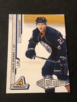 2010-11 Panini Pinnacle Ice Breakers Linus Omark #222 Rookie RC