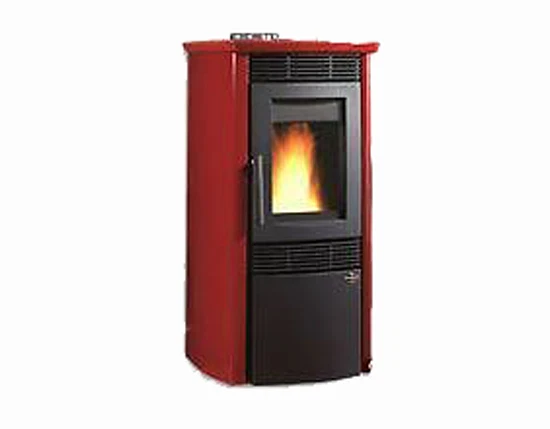 NORDICA EXTRAFLAME Divina Steel Bordeaux Pellet Stove | eBay