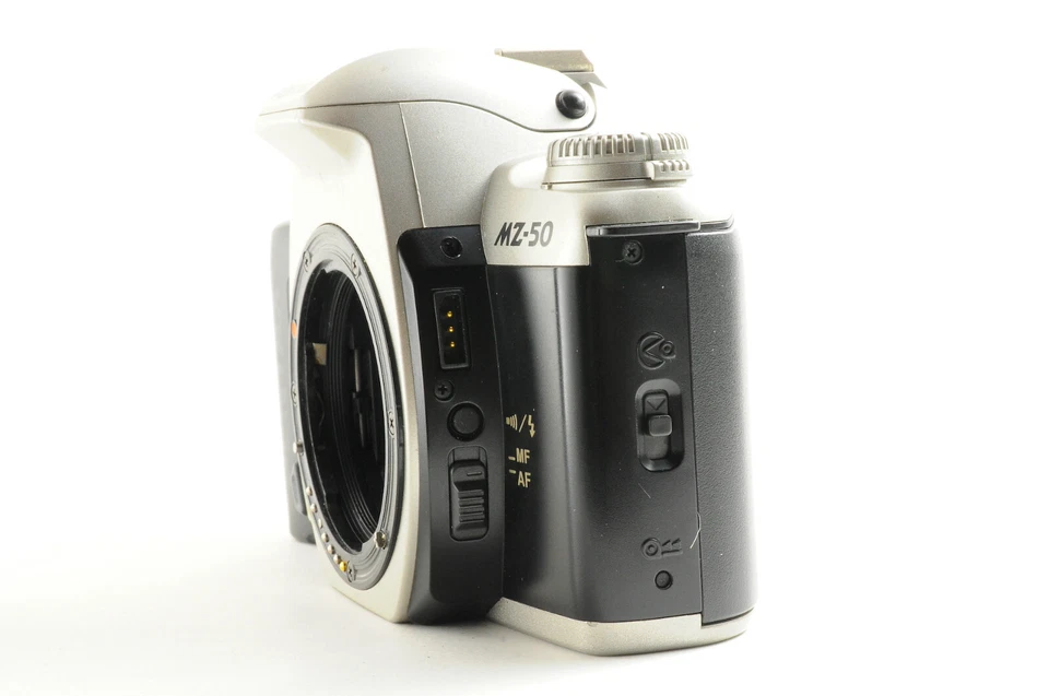 [Excellent++] PENTAX MZ-50 MZ 50 35mm SLR AF Film Camera Body Silver w/ Body Cap - Image 4 of 4