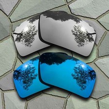 US Silver Sky Blue Polarized Lenses Replacement For-Vonzipper Snark